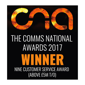 Comms National Awards 2017 | Infinity Group