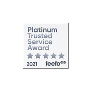 Platinum Feefo Award | Infinity Group