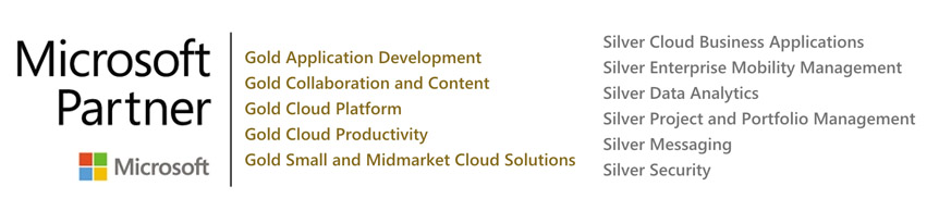 Microsoft Gold Partner Logo | Infinity Group
