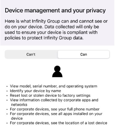 Device Management and Privacy | Infinity Group