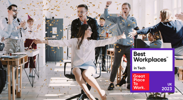 Infinity Group recognised as one of the UK’s Best Workplaces in Tech™ 2023_