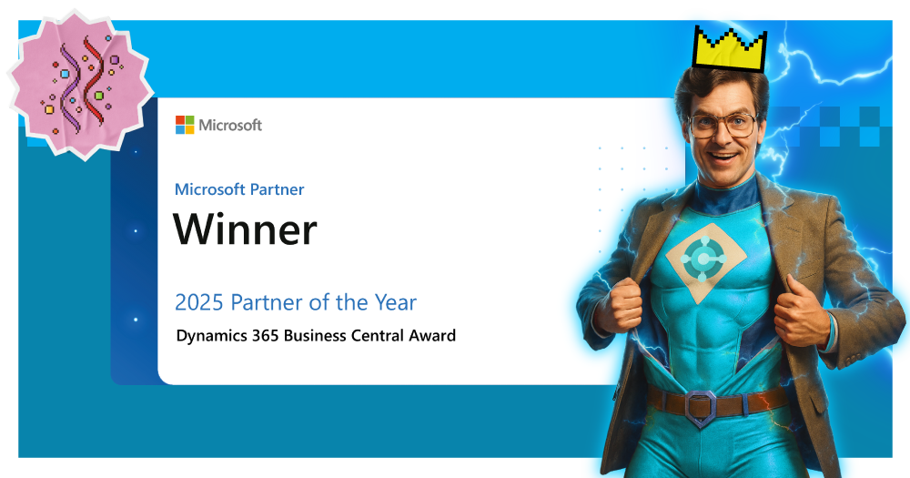 Infinity Group recognised as winner of 2025 Microsoft Dynamics 365 Business Central Partner of the Year_
