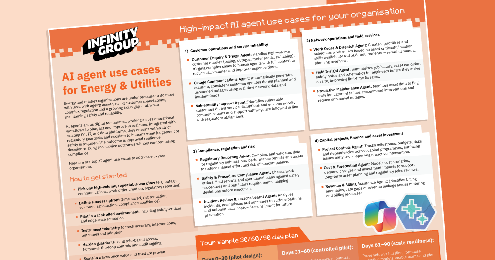 AI agent use cases for Energy and Utilities_