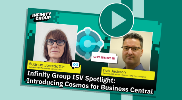The end of slow reporting: Infinity Group and Cosmos Technologies_